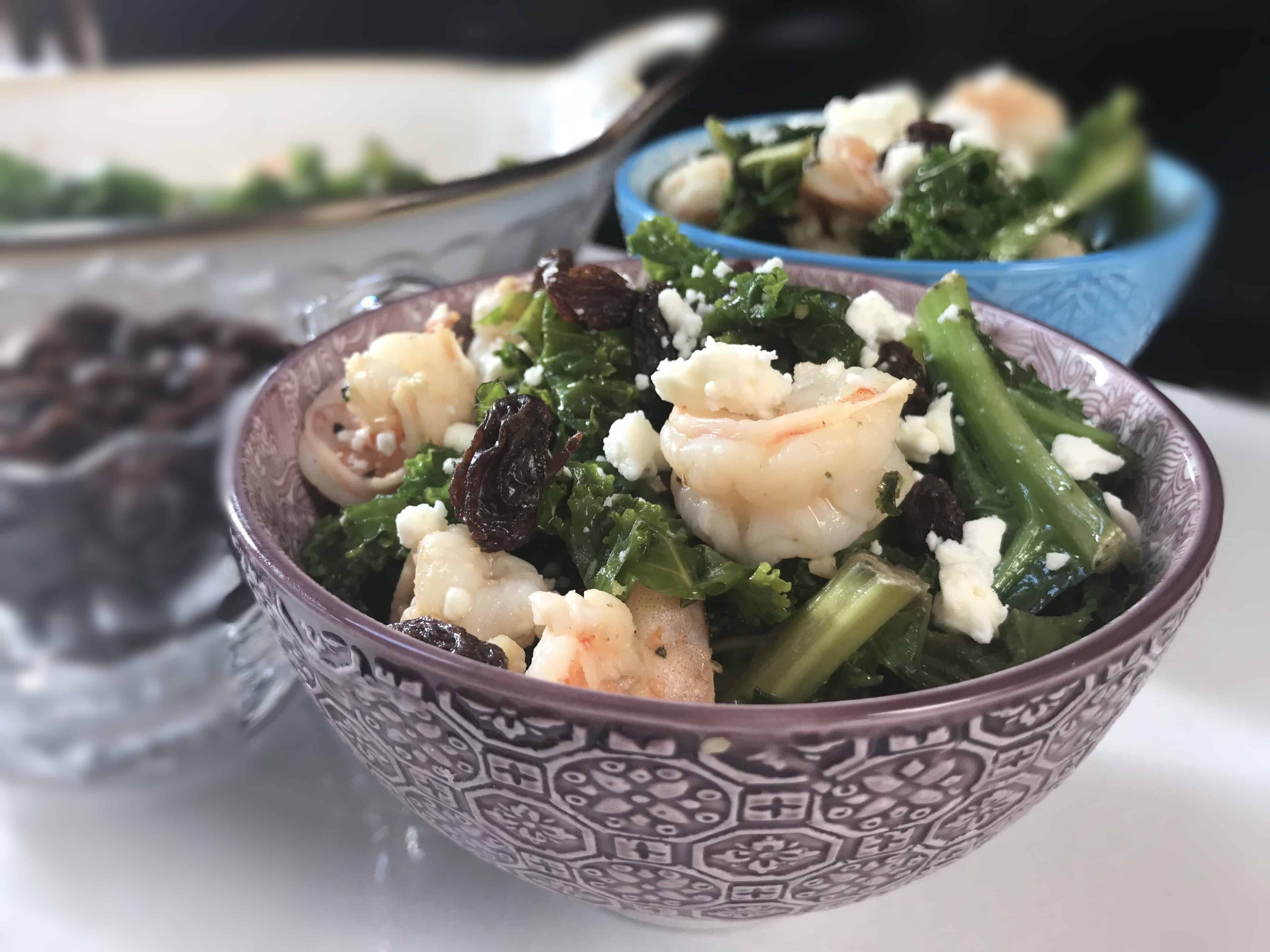 Butter Kale Shrimp