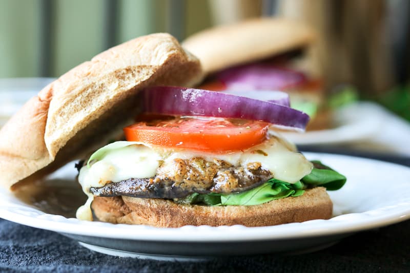 Portobello Mushroom Burger