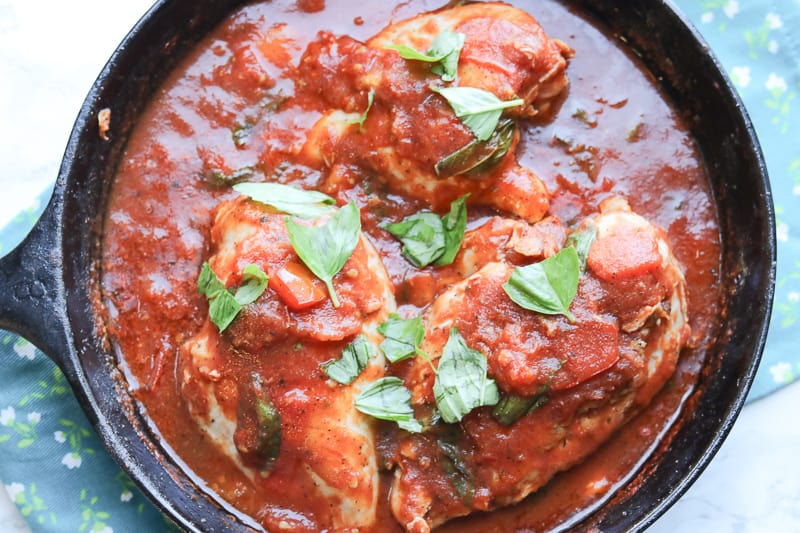 Garlic-Basil-Chicken Garlic-Basil-Chicken