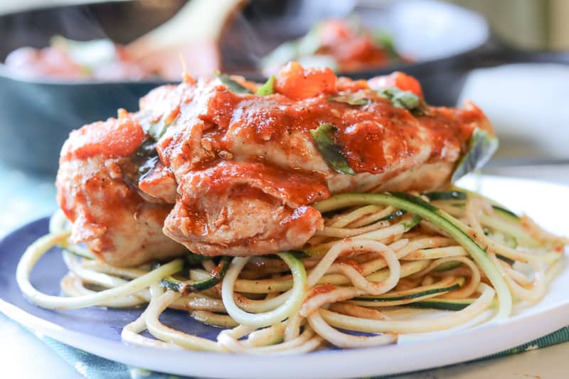 Flavorful Garlic Basil Chicken Savory Thoughts