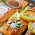 honey garlic salmon savory thoughts