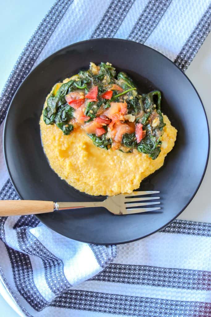 Savory Thoughts - Mais Moulin- ready polenta - 15 – Minutes Mais Moulin meal that is not only easy to make but also delicious. A perfect way to have dinner on the table to feed your family in no time!