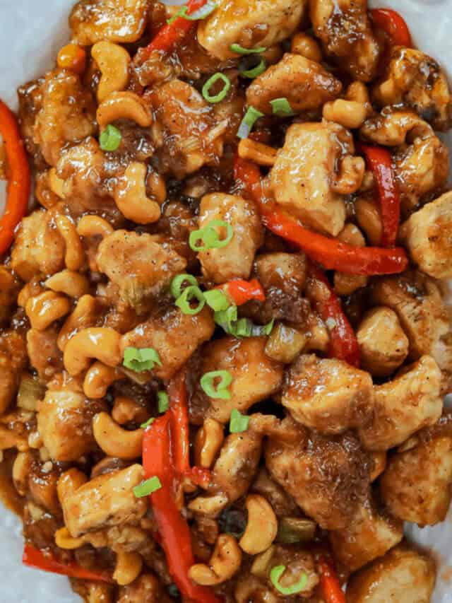 Keto Cashew Chicken