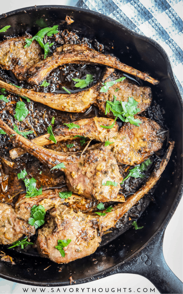 Uses tiny lamb chops, which fit into scallion ''sleeves.'' the racks generally sold by your butcher will be too big for this touch.) like this recipe? Easiest Lamb Chop Recipe - Easy Baked Lamb Chops Recipe - Savory Thoughts