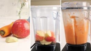 Carrot Ginger Apple Juice- Step-by-step guide