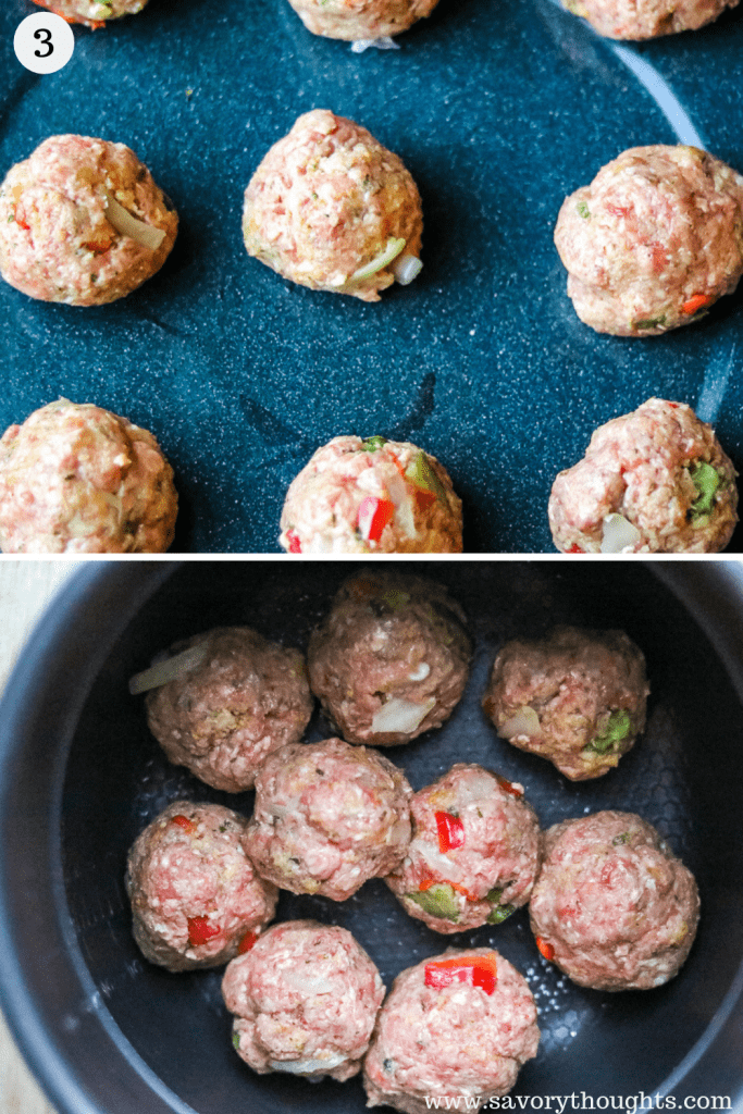 Easy Slow Cooker Meatballs Recipe - Savory Thoughts
