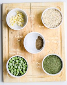 Dill Rice Recipe – Delicious, bold Persian rice dish that’s made with a just a few ingredients. A simple rice recipe that stands alone as part of the main course or sits nicely in the background to be served as a side.