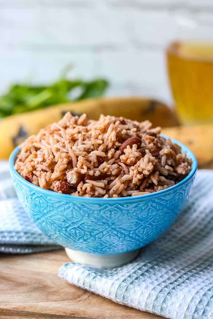 Instant Pot Haitian Rice And Beans - Red beans and rice is a popular dish in Haiti. Traditionally prepared with Haitian Epis (Haitian Seasoning Base), and served throughout the year. The flavors in this Haitian red beans and rice is as bold as any flavors you will find in other Haitian food recipes. This delicious and nourishing dish is an instant pot version. Thanks to pressure cookers, Haitian rice can be made in a matter of minutes! ﻿