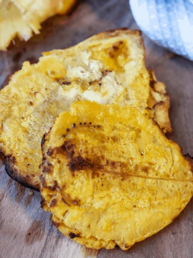 Healthy and easy Haitian bannann peze, Air Fryer Plantains recipe. If you love fried foods, and more importantly, fried plantains, then you’ll fall in love with these air fried green plantains. They are the easiest, healthiest, and most addictive homemade snack you’ll want to make over and over again. Fried plantains calories are extremely low and most often don’t require oil when making them in the air fryer. They serve well as healthy appetizers. Haitian fried plantains are usually fried twice, so I have taken the liberty in following the same steps while providing a healthier way to fry these little babies. whether you are making fried plantains that are sweet or just learning how to make sweet fried plantains, the method is extremely easy, and you are minutes away from enjoying a healthy homemade snack. These Fried plantains are healthy, gluten-free, Whole30 compliant, and paleo friendly. ﻿