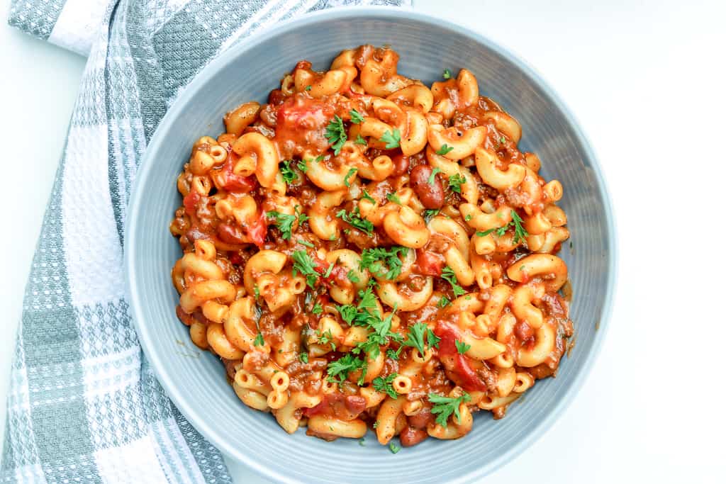 The Best Cheesy Instant Pot Chili Mac And Cheese Savory Thoughts