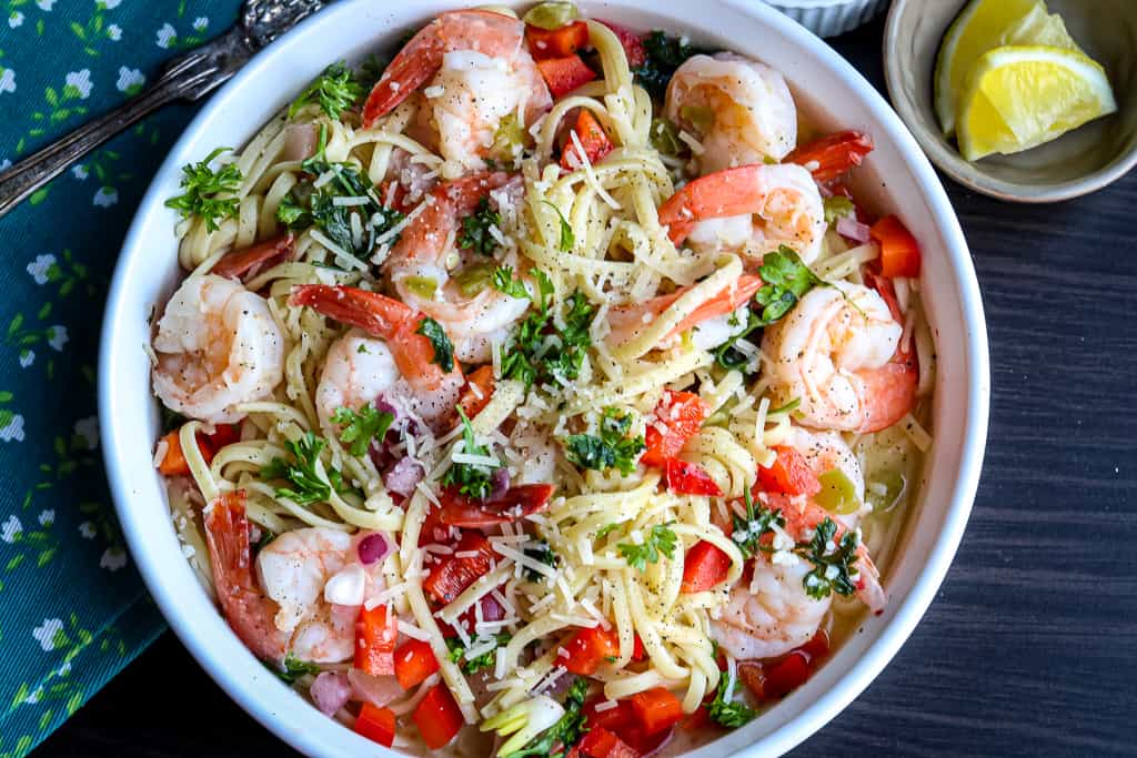 Creamy Shrimp Scampi