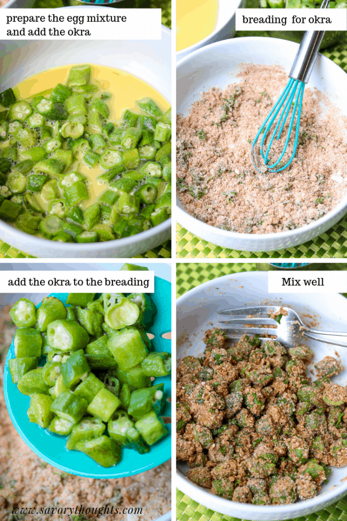 Crispy Air Fryer Fried Okra Recipe - Savory Thoughts Crispy Air Fryer Fri