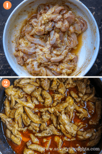Learn how to make Haitian chicken tacos with Photo guide.