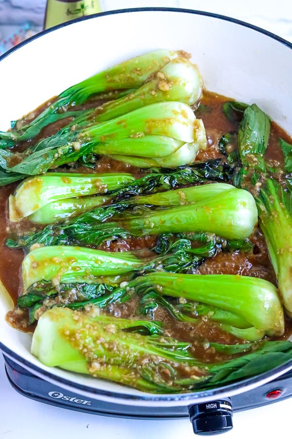 Sautéed Baby Bok Choy Recipe Brown Garlic Sauce Savory Thoughts