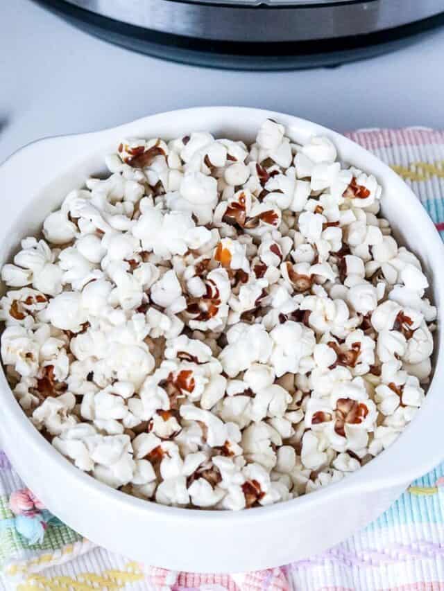 Instant Pot Popcorn