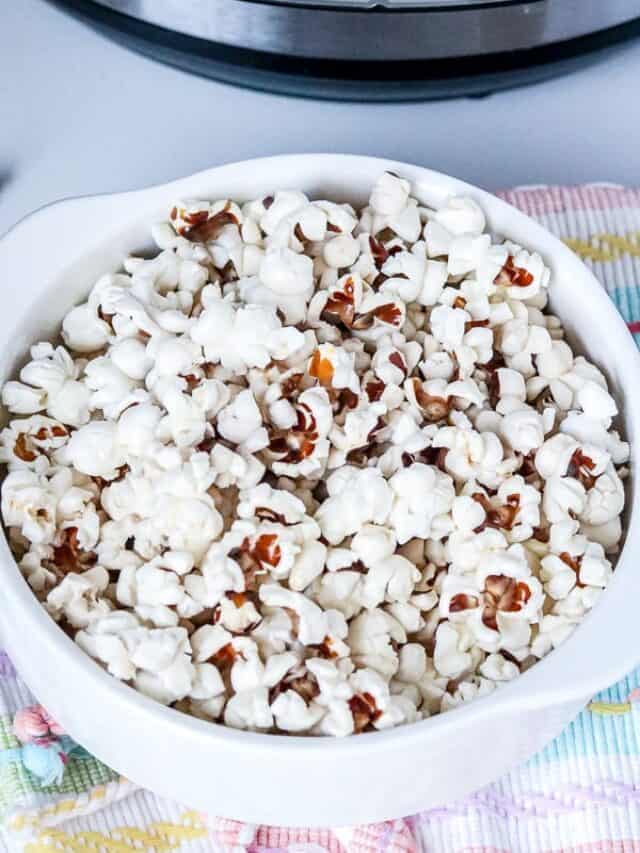 homemade instant pot popcorn recipe