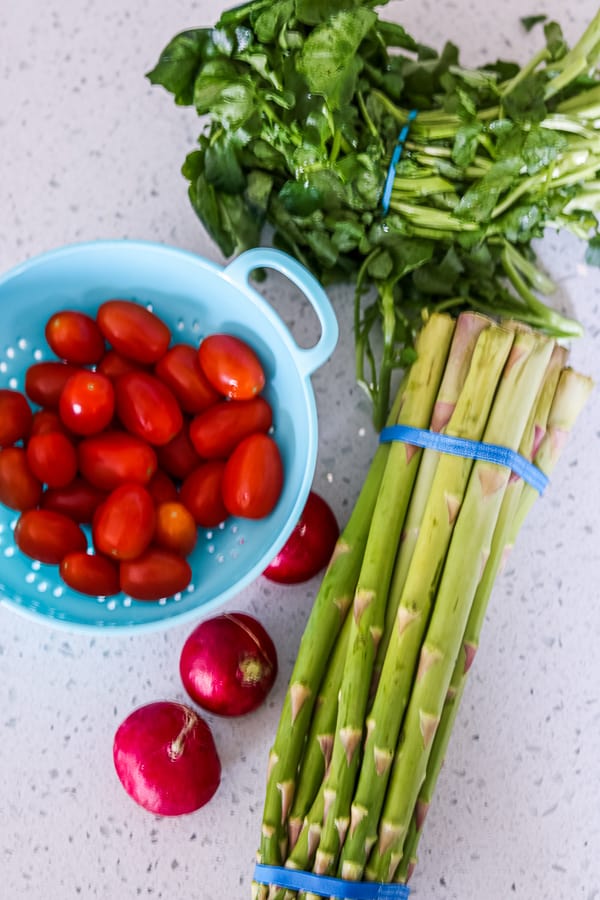 Asparagus Salad Ingredients