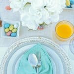 Easter Sunday Brunch Tablescape