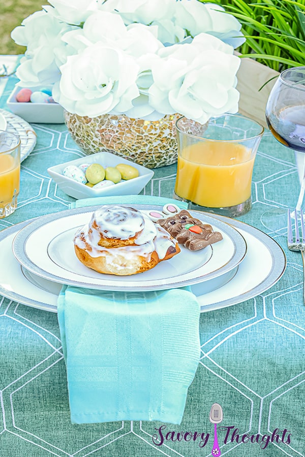 Easter Brunch Cinnamon Rolls