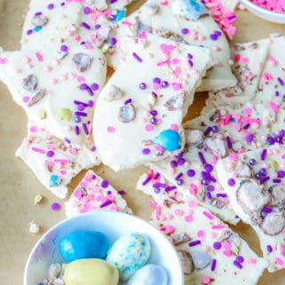 White Chocolate Easter Bark