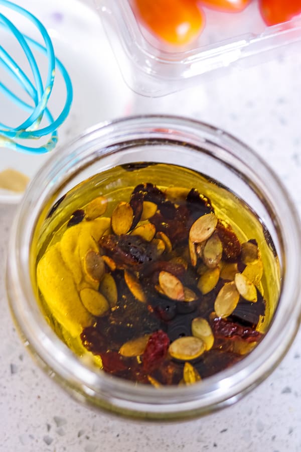 Ingredients for Cranberry vinaigrette