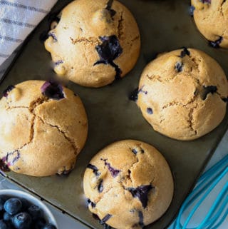 Whole Wheat Blueberry Muffins Recipe