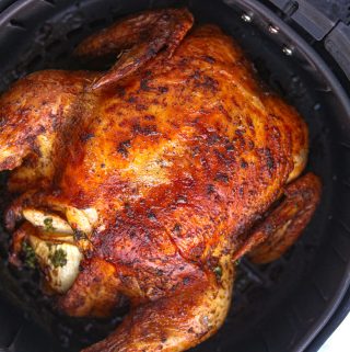 roasted chicken in the air fryer