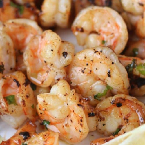 Air Fryer Garlic Butter Shrimp Recipe