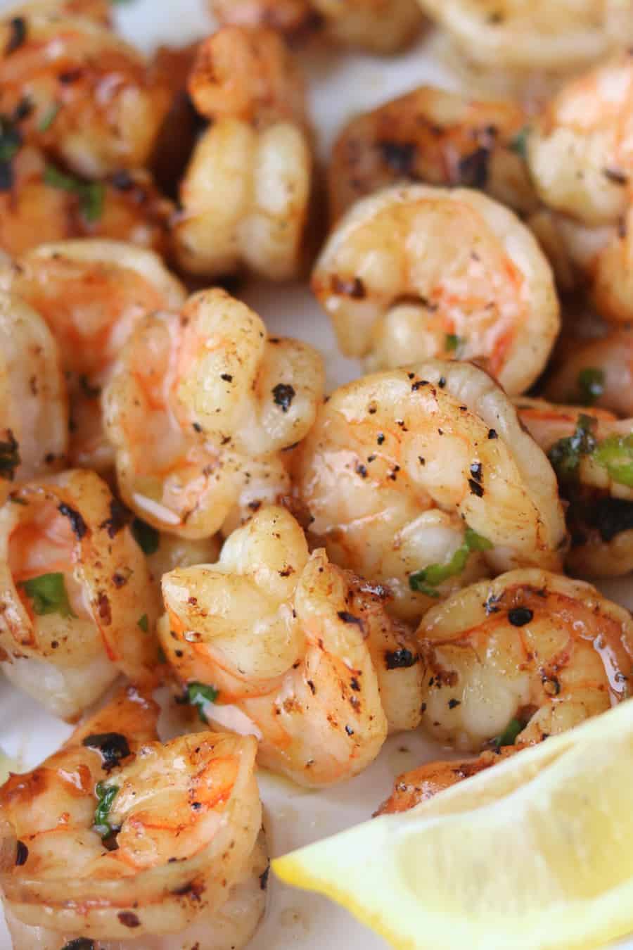 Air fryer garlic butter shrimp recipe pinterest pin