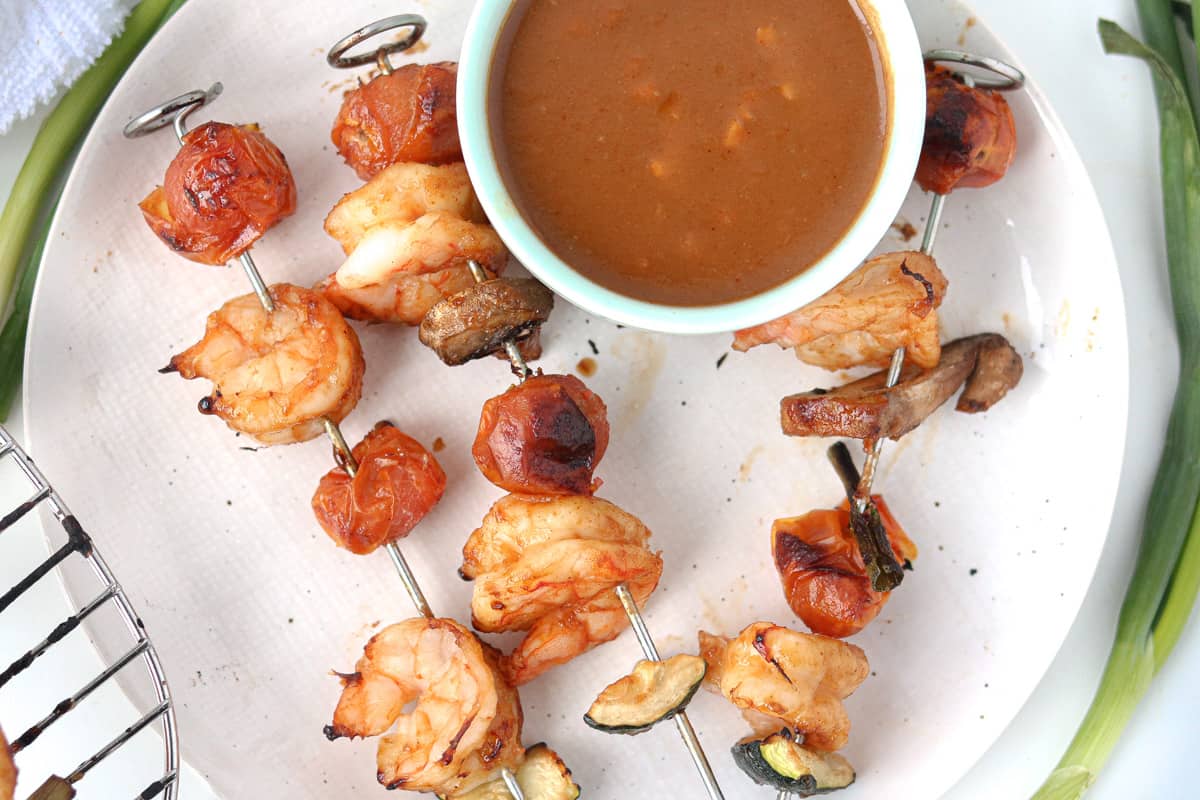 Air Fryer Prawn Sticks With Thai Dipping Sauce Savory Thoughts