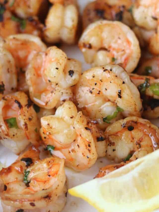 Air Fryer Garlic Butter Shrimp