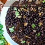 Easy Mexican Black Beans Pinterest Pin