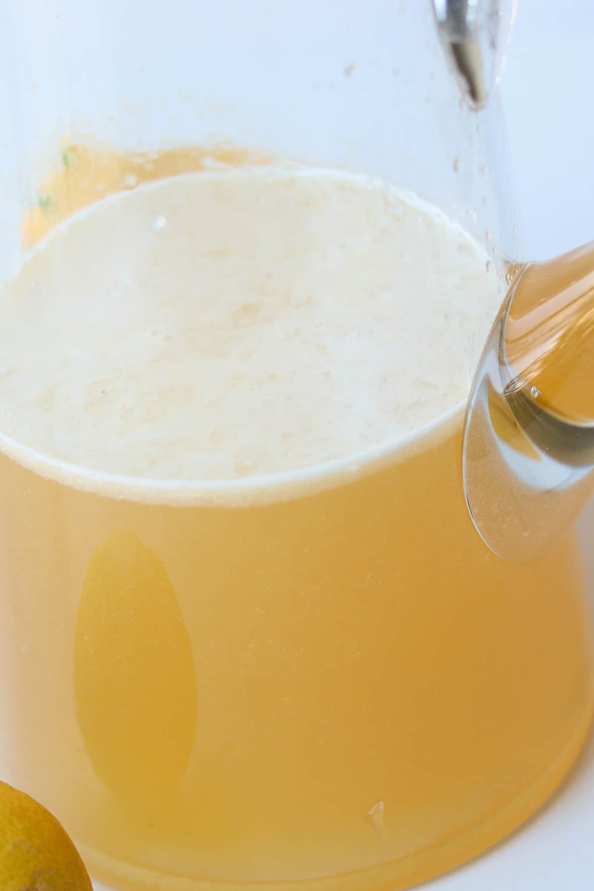 Jus Citron in Pitcher Closeup