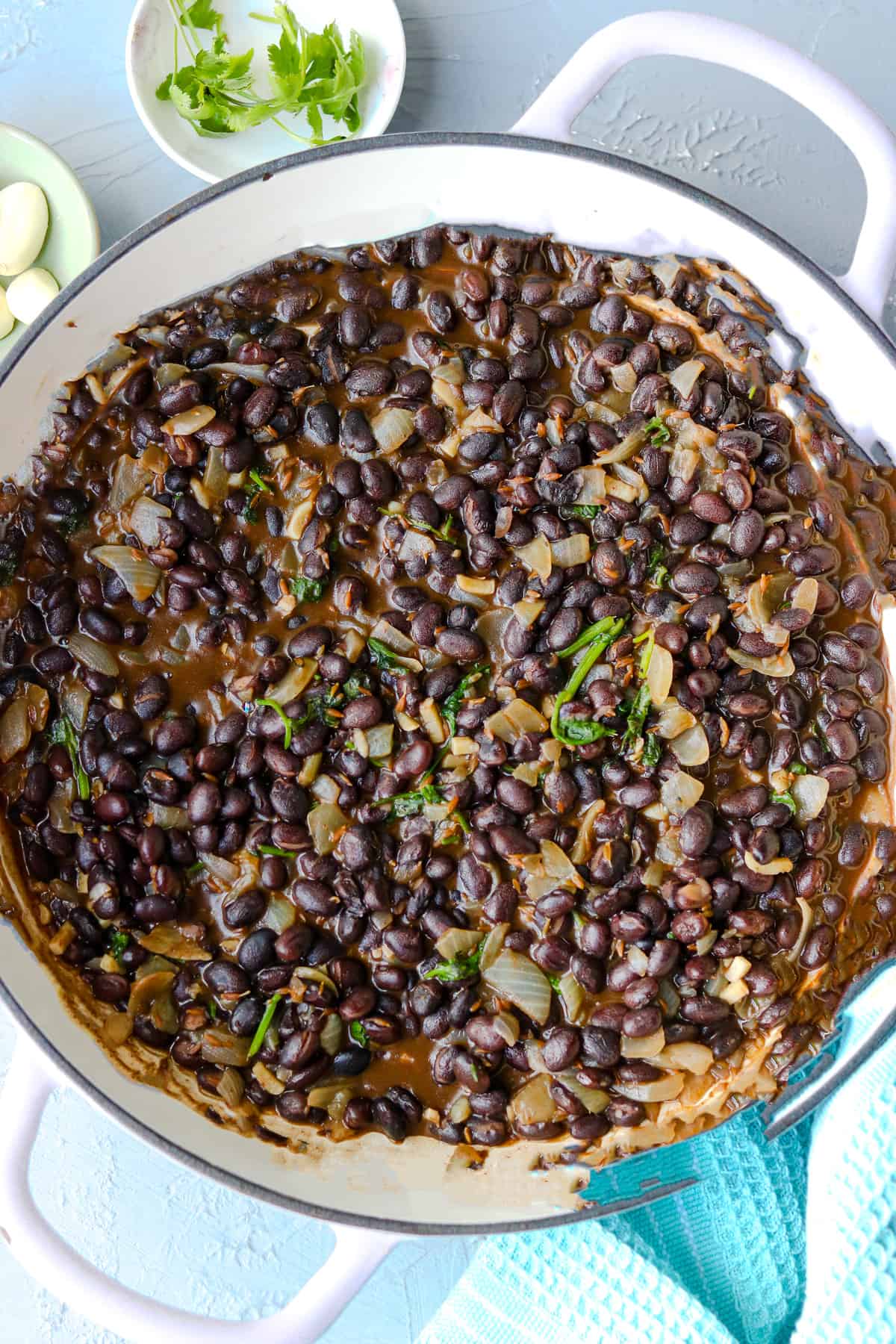 Restaurant - Style Mexican Black Beans Recipe - Savory Thoughts