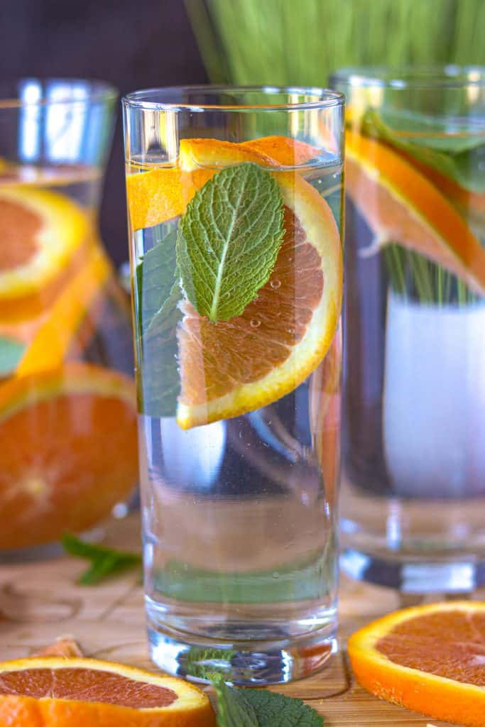 Super Delicious Orange Infused Water Savory Thoughts
