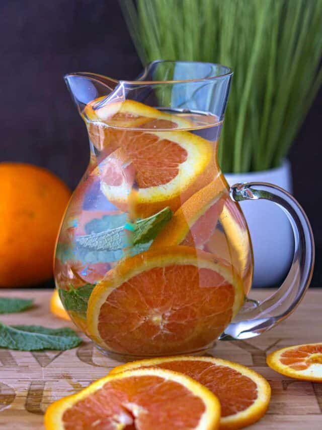 Orange Infused Water