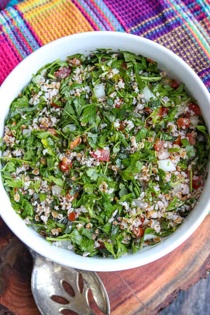 Lebanese Tabouli Recipe