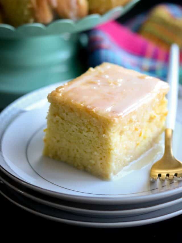 Air Fryer Orange Cake