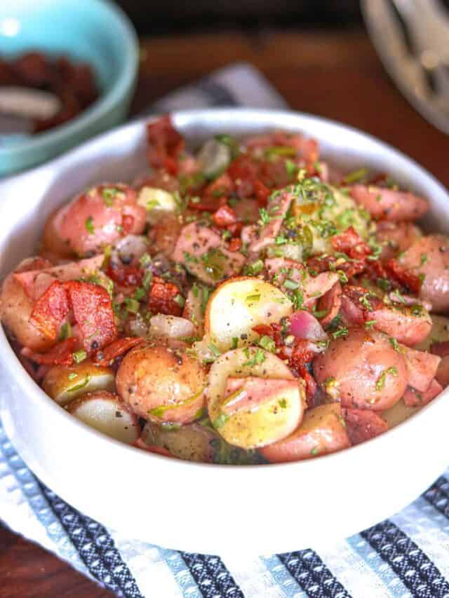 Warm German Potato Salad