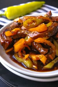 Pepper Steak Recipe Pinterest Pin