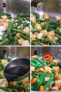 veggie stir fry step by step guide to making tofu with green beans