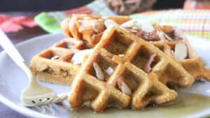 Easy Pumpkin Waffles Recipe