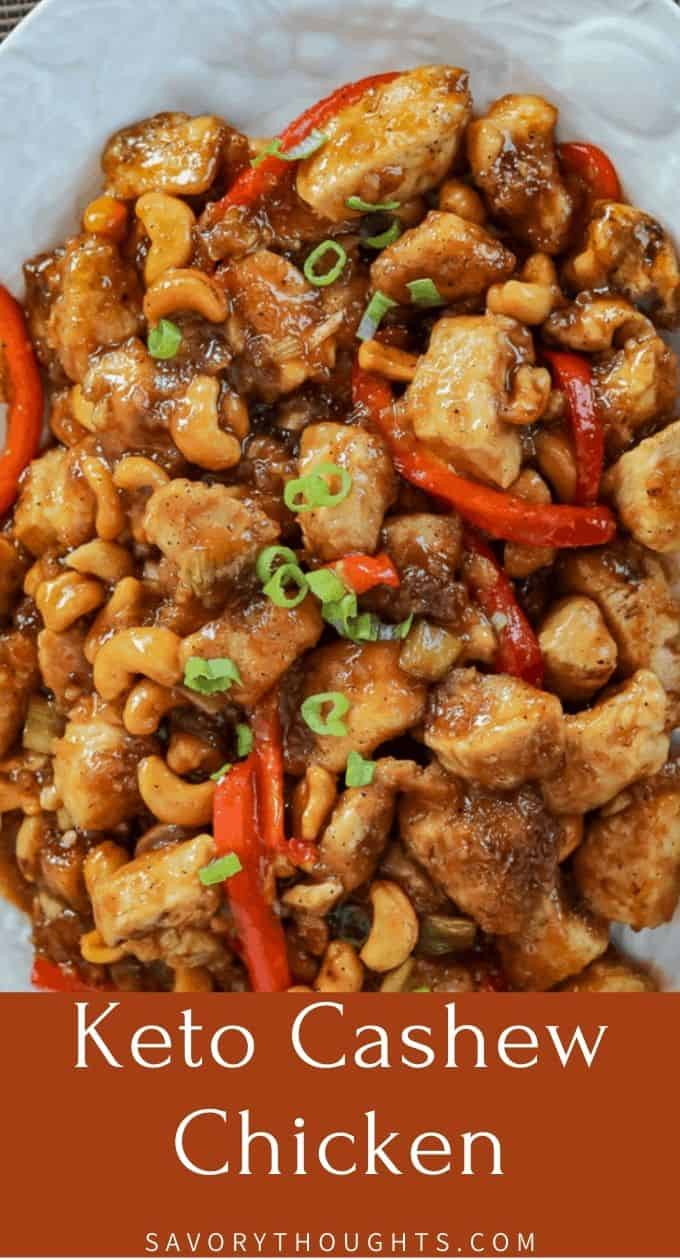 Keto Cashew Chicken