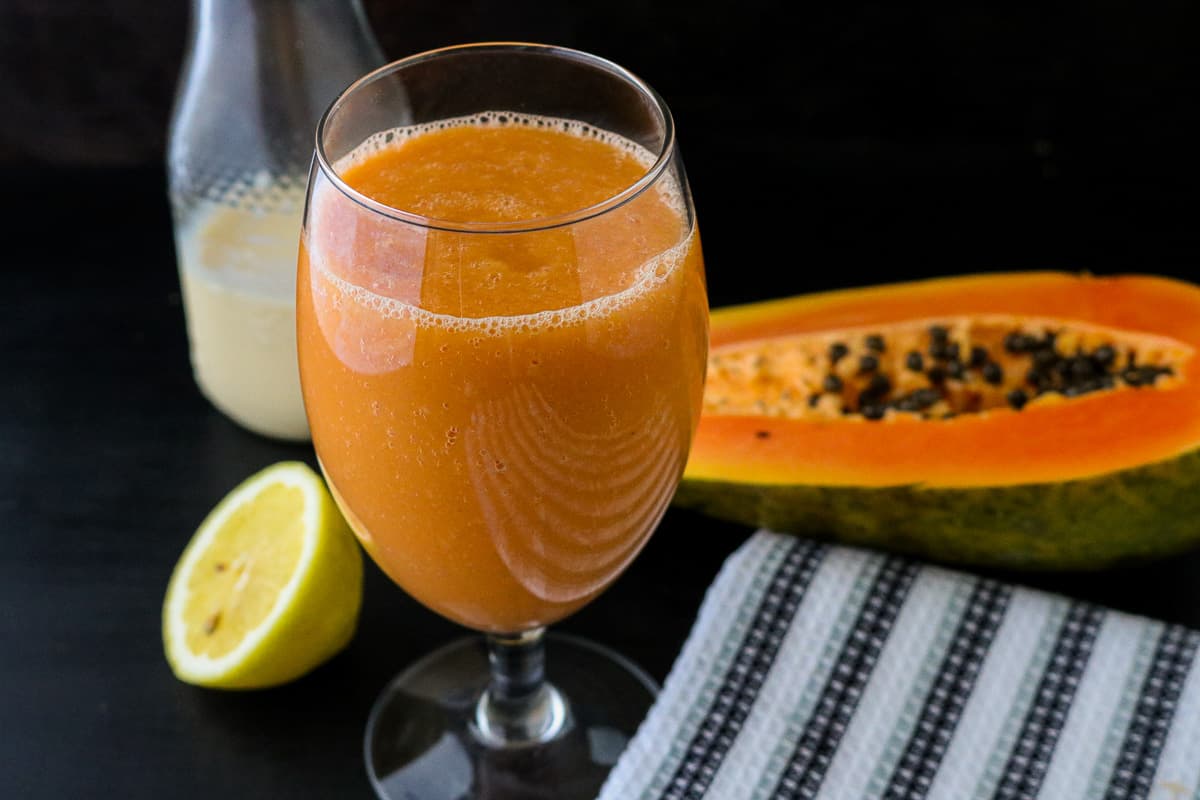 Easy Papaya Juice Recipe - The Top Meal