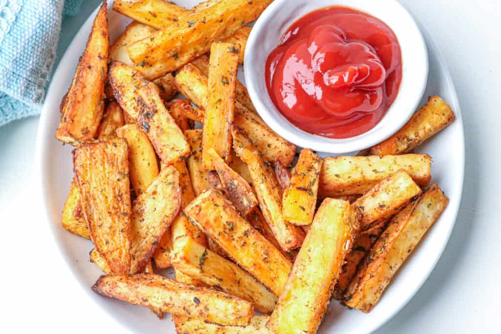 Cassava Fries (Yuca Fries) Air Fryer - Savory Thoughts