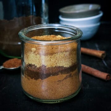 spice blend for pumpkin pie made with 5 ingredients