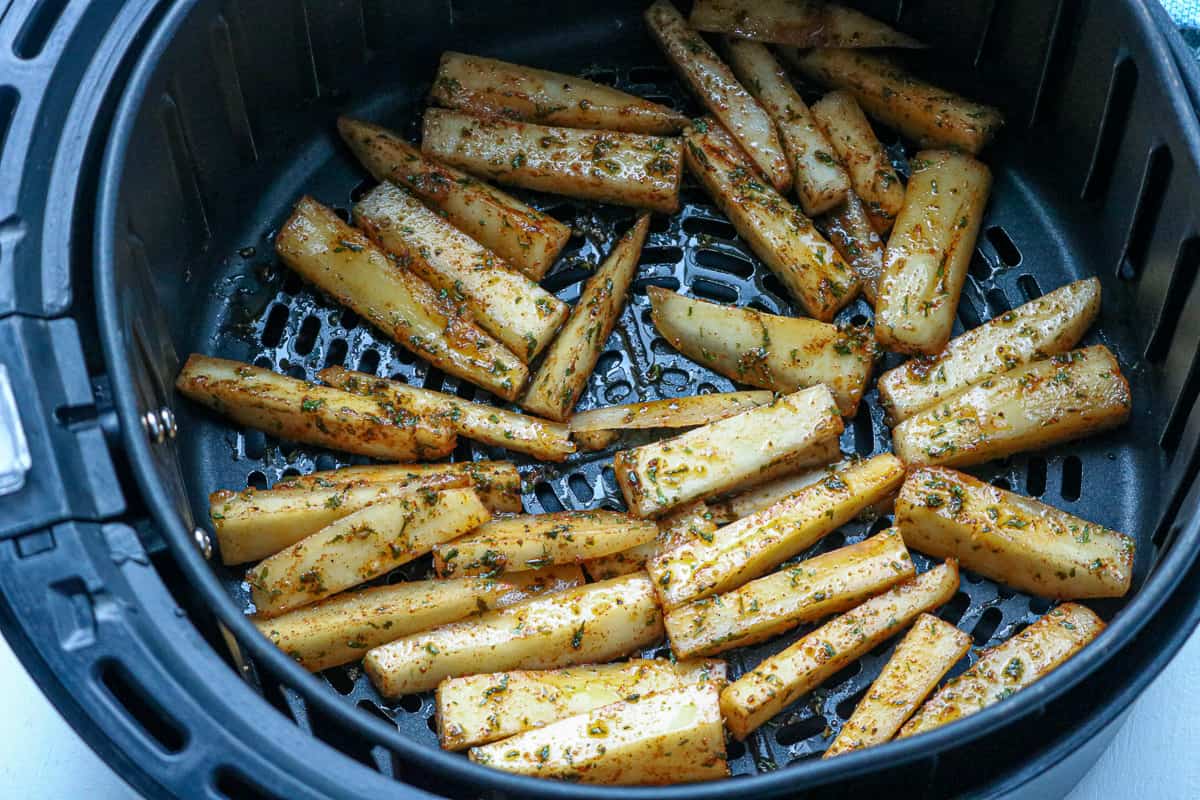Cassava Fries (Yuca Fries) Air Fryer - Savory Thoughts