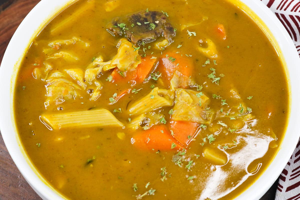 Soup Joumou (Haitian Squash Soup) / Instant Pot Version Savory Thoughts