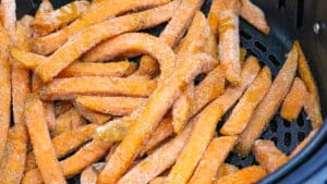 frozen fries in basket