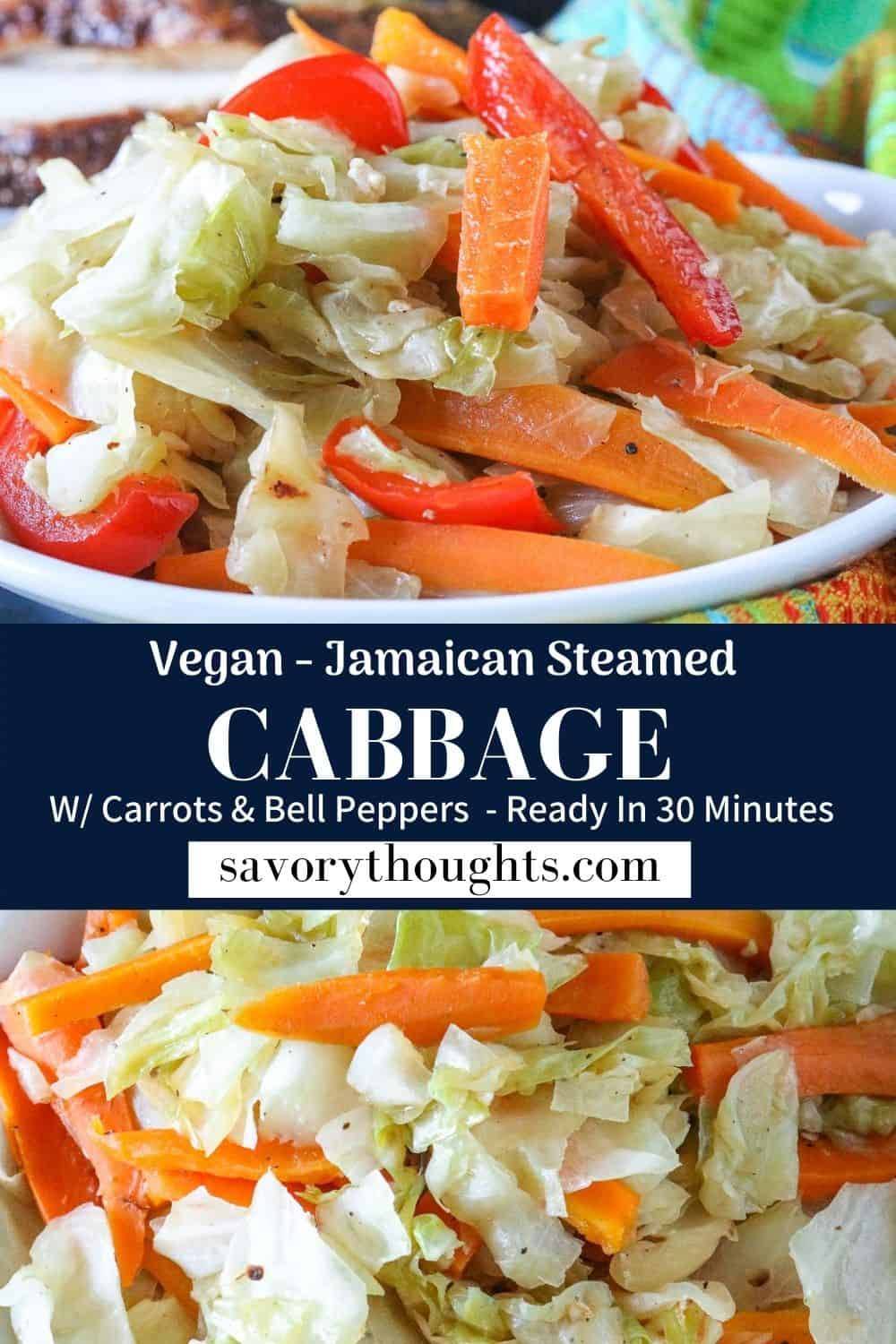 Jamaican Steamed Cabbage Recipe Savory Thoughts
